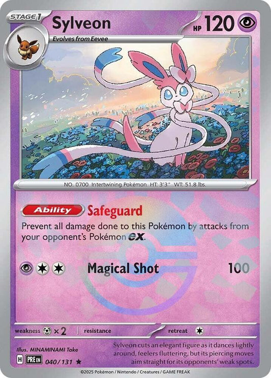 Sylveon 040/131 Poke Ball - Monster Mart - Pokémon Cards Australia