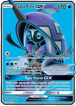 Tapu Fini GX 133/147 - Monster Mart - Pokémon Cards Australia