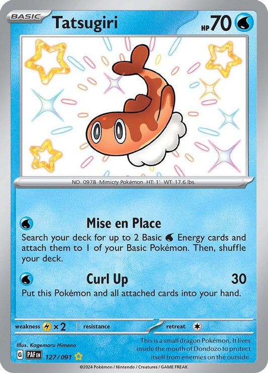 Tatsugiri 127/091 - Monster Mart - Pokémon Cards Australia