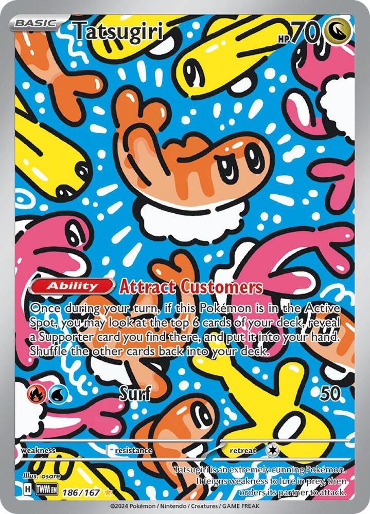 Tatsugiri 186/167 - Monster Mart - Pokémon Cards Australia