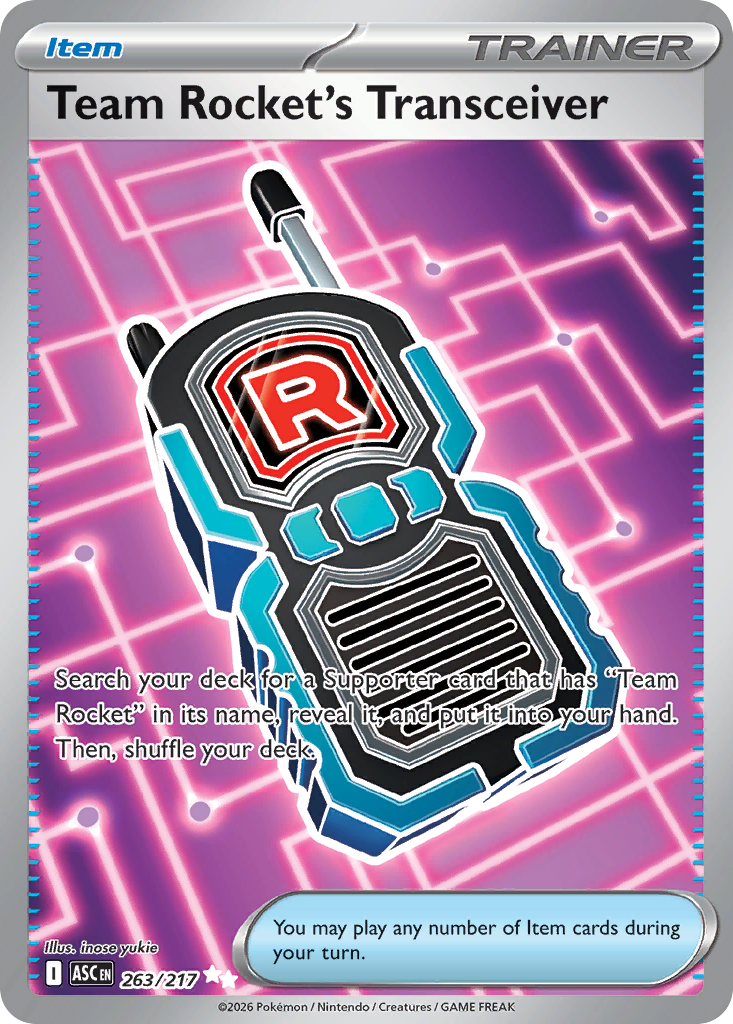 Team Rocket's Transceiver 263/217 - Monster Mart - Pokémon Cards Australia Pokemon Cards