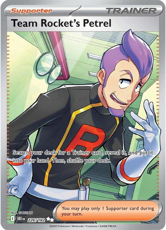Team Rocket's Petrel 226/182 - Monster Mart - Pokémon Cards Australia