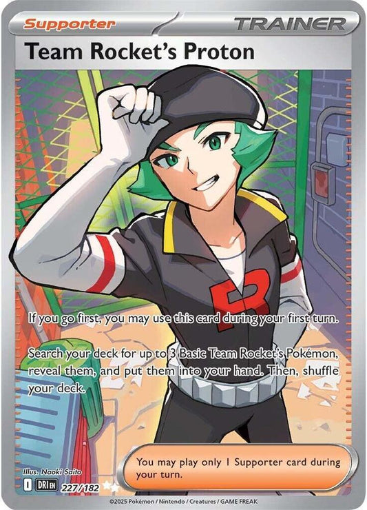 Team Rocket's Proton 227/182 - Monster Mart - Pokémon Cards Australia
