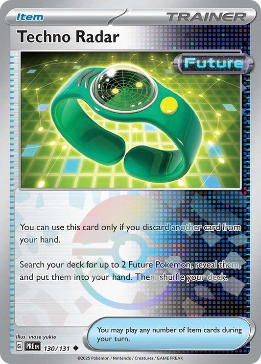 Techno Radar 130/131 Poke Ball - Monster Mart - Pokémon Cards Australia