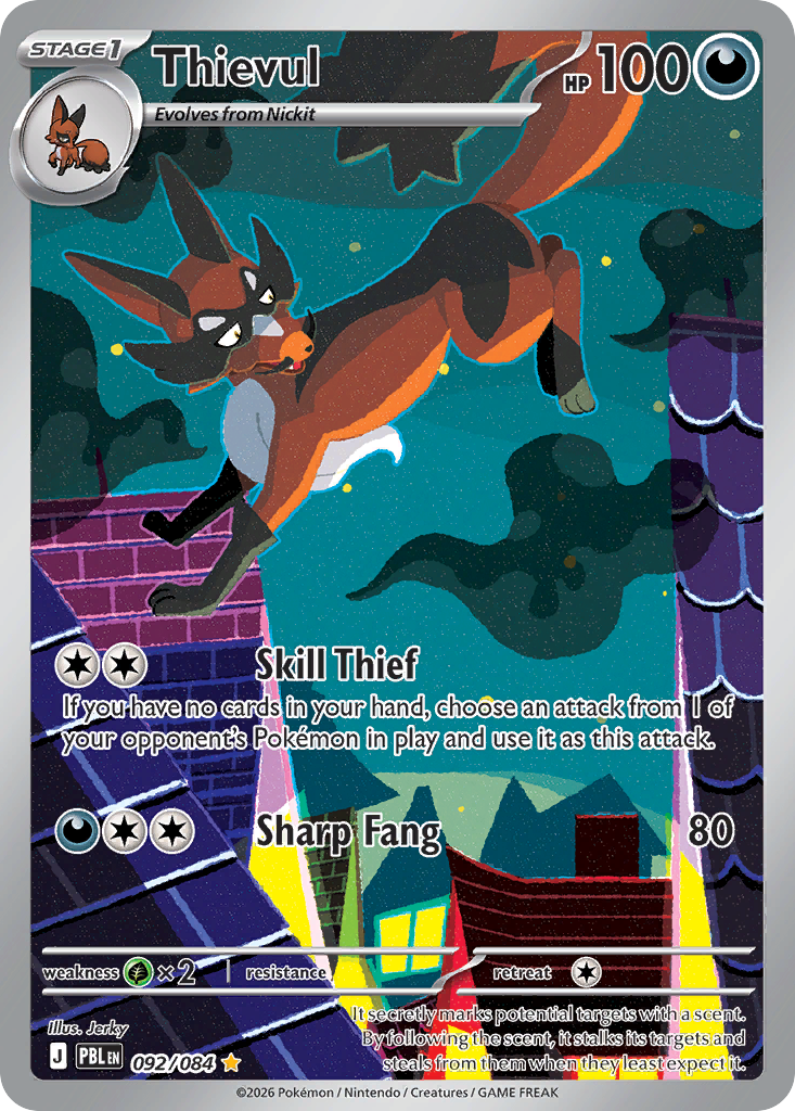 Thievul 092/084 - Monster Mart - Pokémon Cards Australia