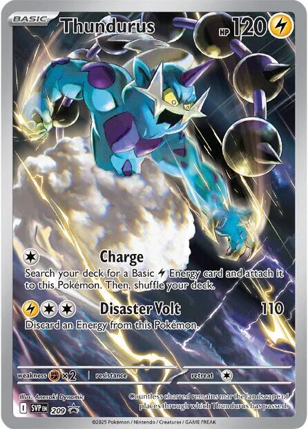 Thundurus 209 Sealed - Monster Mart - Pokémon Cards Australia