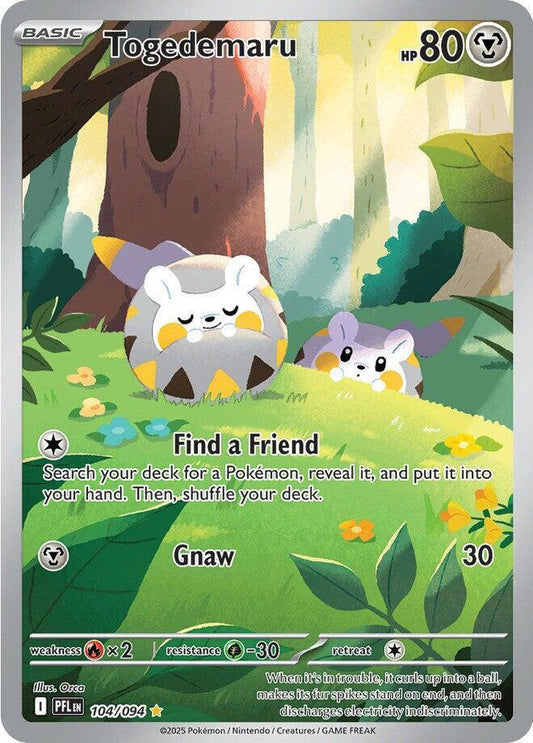 Togedemaru 104/094 - Monster Mart - Pokémon Cards Australia