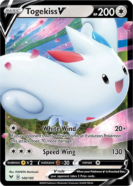 Togekiss V 140/185 - Monster Mart - Pokémon Cards Australia