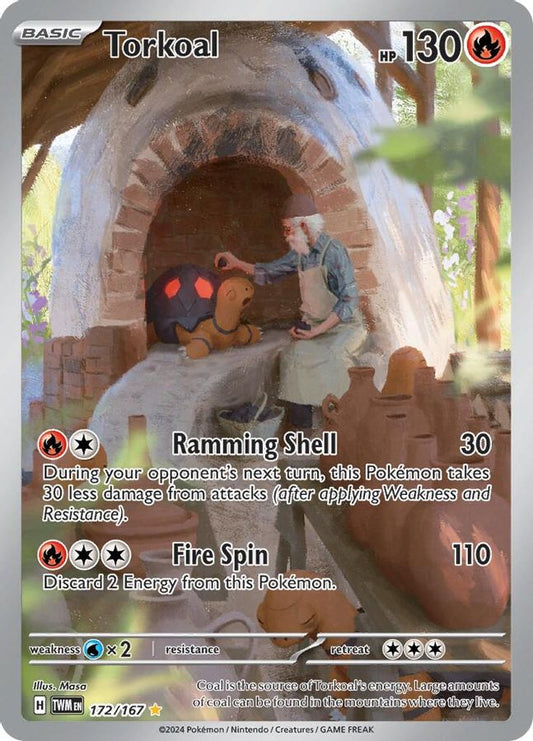 Torkoal 172/167 - Monster Mart - Pokémon Cards Australia