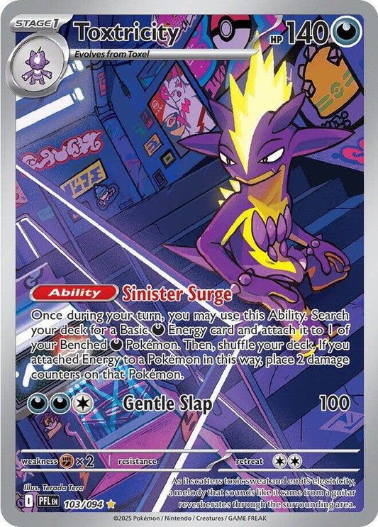 Toxtricity 103/094 - Monster Mart - Pokémon Cards Australia