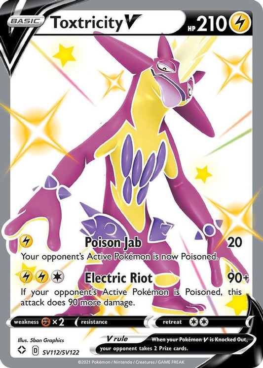 Toxtricity V SV112/SV122 - Monster Mart - Pokémon Cards Australia