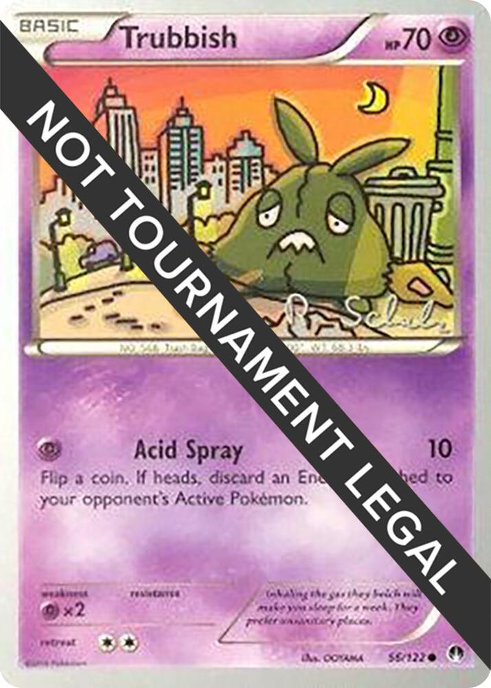 Trubbish 56/122 - Robin Schulz - World Championships 2018 - Monster Mart - Pokémon Cards Australia