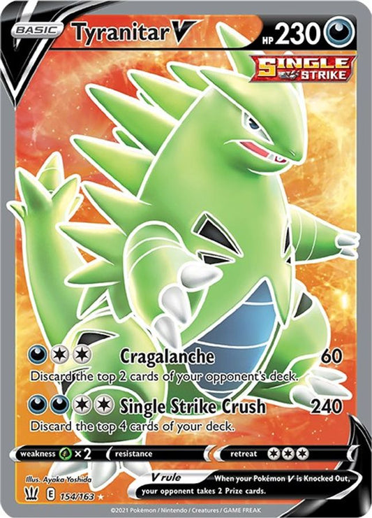 Tyranitar V 154/163 - Monster Mart - Pokémon Cards Australia