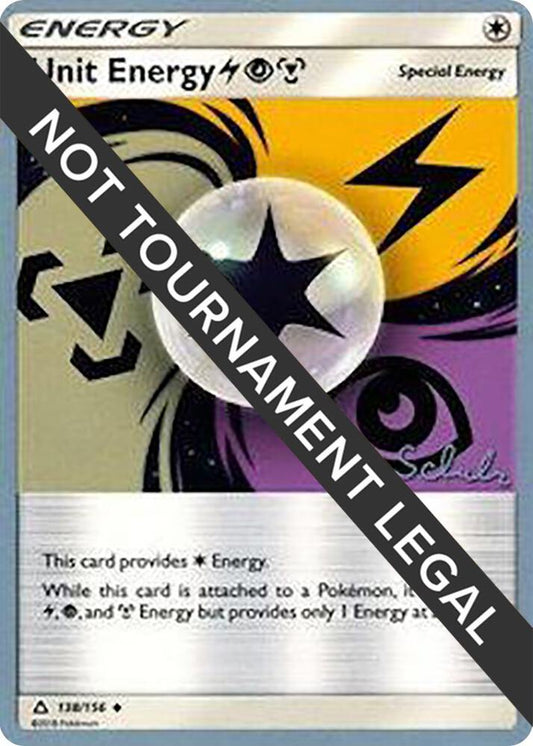 Unit Energy 138/156 - Robin Schulz - World Championships 2018 - Monster Mart - Pokémon Cards Australia