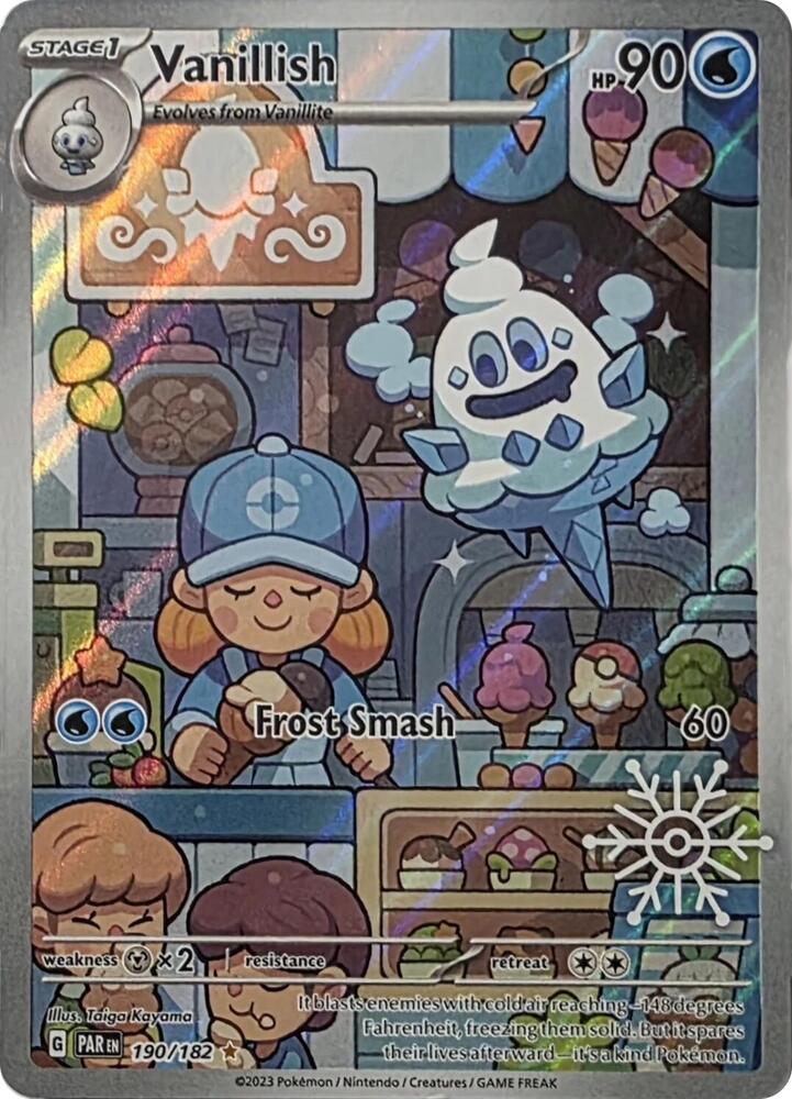 Vanillish 190/182 Holiday Calendar Sealed - Monster Mart - Pokémon Cards Australia Pokemon Cards