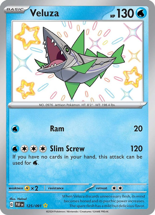 Veluza 125/091 - Monster Mart - Pokémon Cards Australia