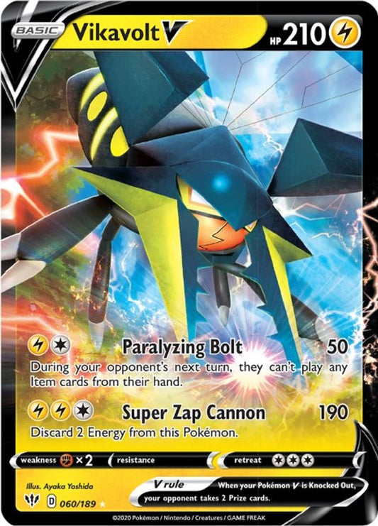 Vikavolt V 060/189 - Monster Mart - Pokémon Cards Australia