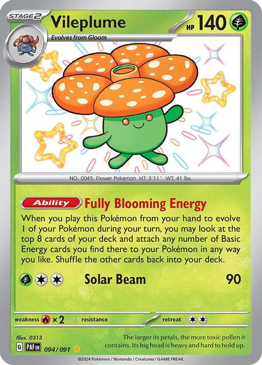 Vileplume 094/091 - Monster Mart - Pokémon Cards Australia