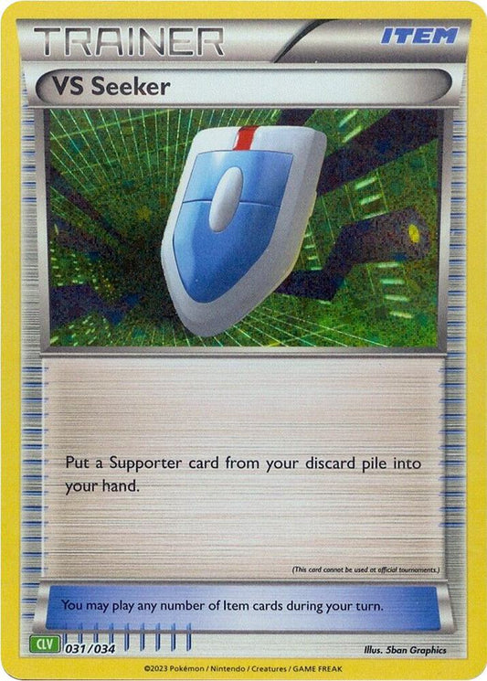 VS Seeker 031/034 (CLV) - Monster Mart - Pokémon Cards Australia