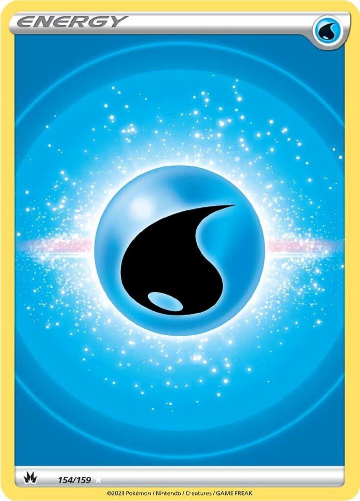 Water Energy Texture 154/159 - Monster Mart - Pokémon Cards Australia