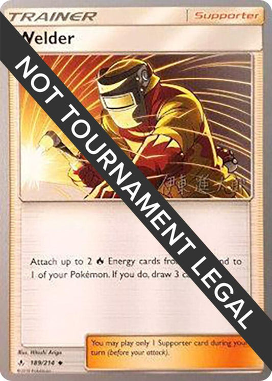 Welder 189/214 - Shintaro Ito - World Championships 2019 - Monster Mart - Pokémon Cards Australia