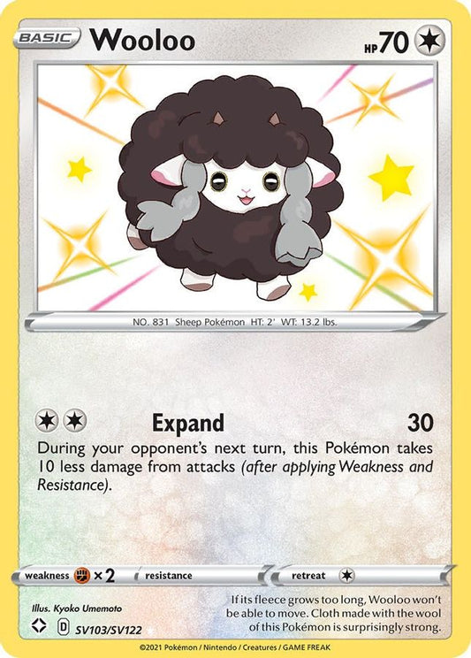 Wooloo SV103/SV122 - Monster Mart - Pokémon Cards Australia