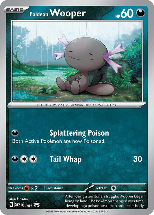 Wooper 041 - Monster Mart - Pokémon Cards Australia