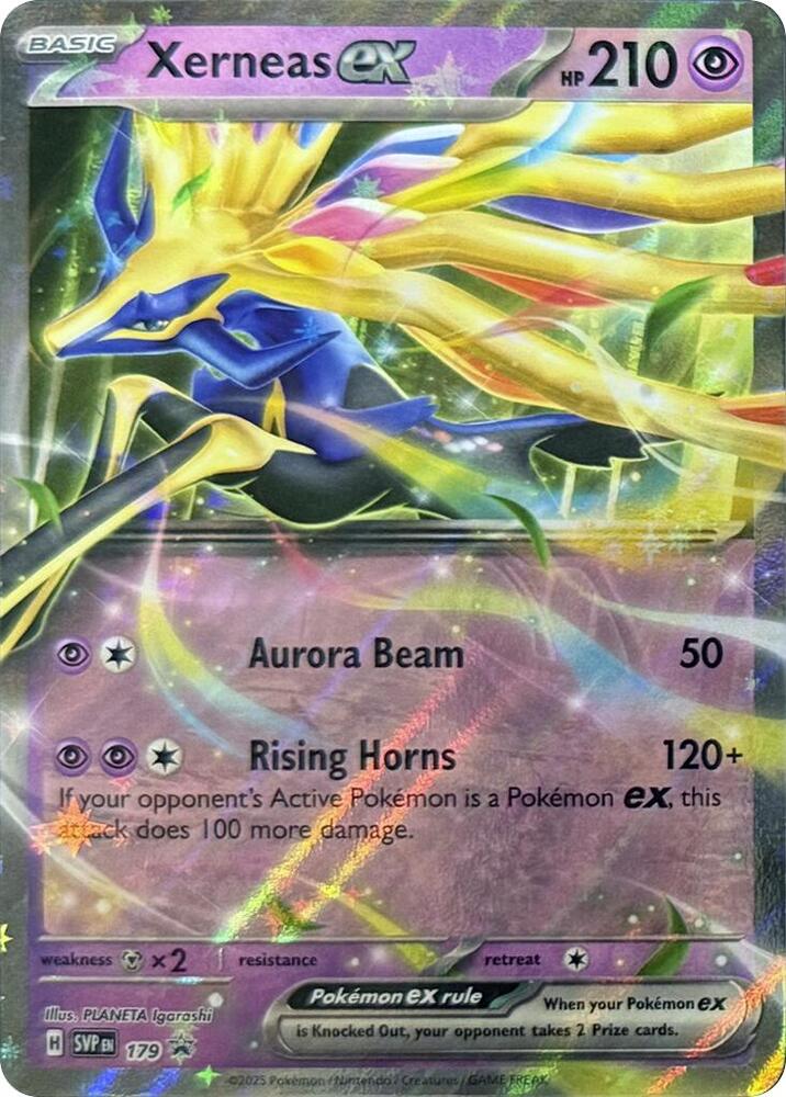 Xerneas EX 179 - Monster Mart - Pokémon Cards Australia