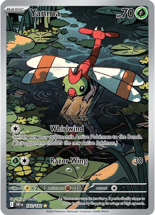 Yanma 183/182 - Monster Mart - Pokémon Cards Australia