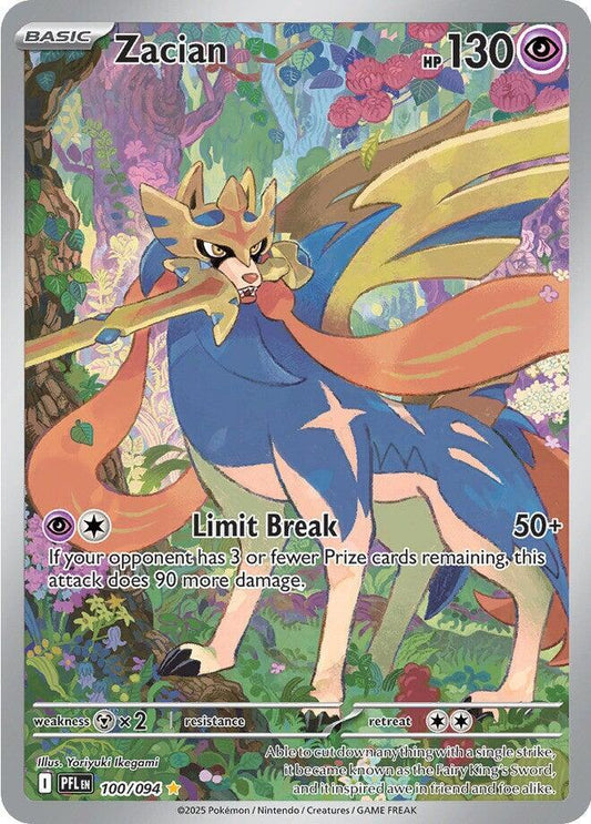 Zacian 100/094 - Monster Mart - Pokémon Cards Australia
