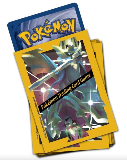 Zacian & Zamazenta Crown Zenith Card Sleeves - Monster Mart - Pokémon Cards Australia