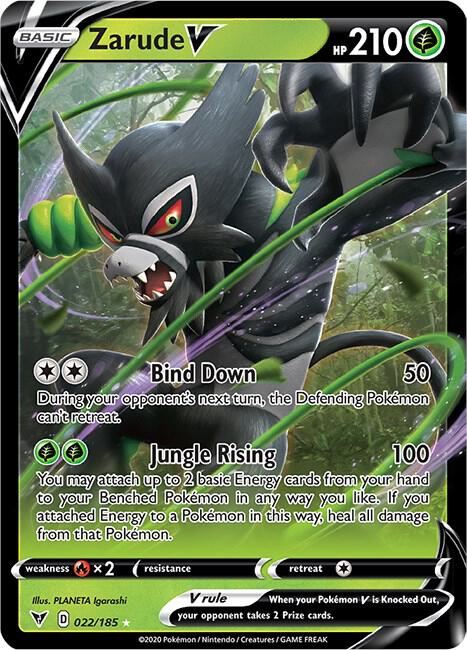Zarude V 022/185 - Monster Mart - Pokémon Cards Australia