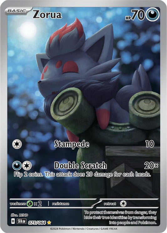 Zorua 075/064 - Monster Mart - Pokémon Cards Australia