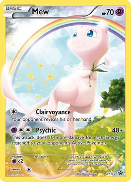 Buy Pokemon cards Australia - Mew XY110 - Premium Raw Card from Monster Mart - Pokémon Card Emporium - Shop now at Monster Mart - Pokémon Cards Australia. Promo, XY Promos