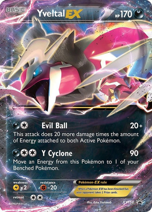 Buy Pokemon cards Australia - Yveltal EX XY150 - Premium Raw Card from Monster Mart - Pokémon Card Emporium - Shop now at Monster Mart - Pokémon Cards Australia. EX, Promo, Shiny, XY
