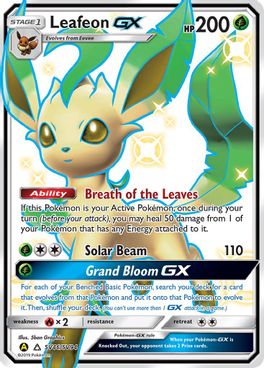 Buy Pokemon cards Australia - Leafeon GX SV46/SV94 - Premium Raw Card from Monster Mart - Pokémon Card Emporium - Shop now at Monster Mart - Pokémon Cards Australia. GX, Hidden Fates, Shiny Holo Rare, Shiny Vault