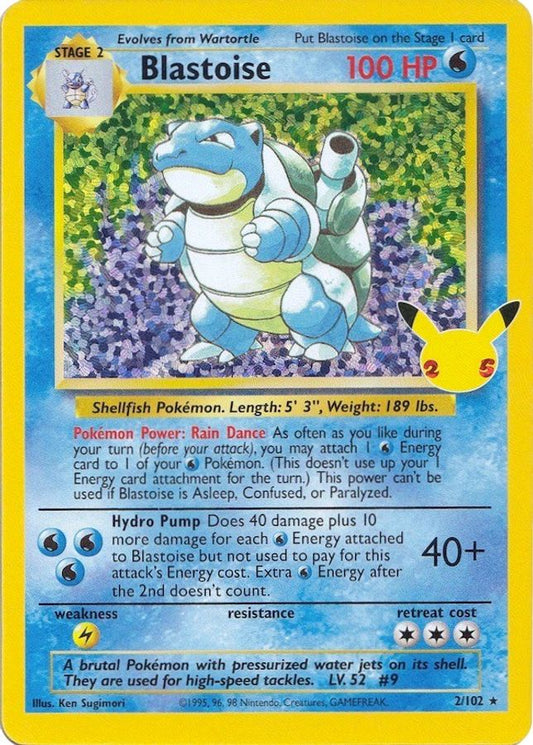Buy Pokemon cards Australia - Blastoise 2/102 - Premium Raw Card from Monster Mart - Pokémon Card Emporium - Shop now at Monster Mart - Pokémon Cards Australia. Celebrations