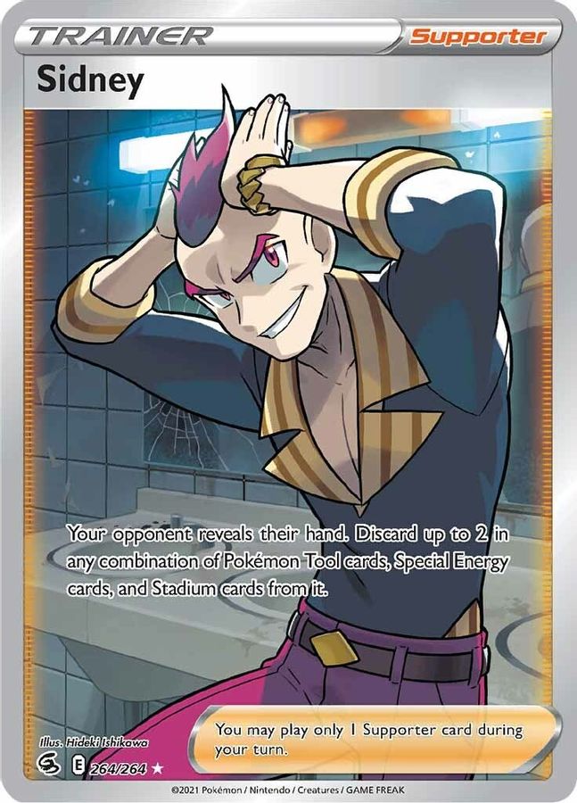Buy Pokemon cards Australia - Sidney 264/264 - Premium Raw Card from Monster Mart - Pokémon Card Emporium - Shop now at Monster Mart - Pokémon Cards Australia. Fusion Strike, Trainer
