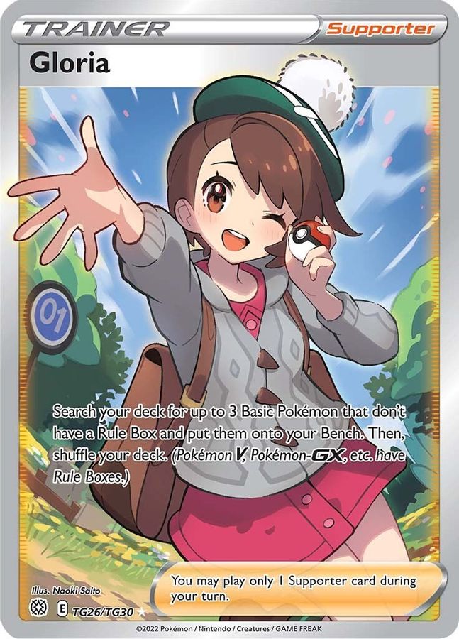 Buy Pokemon cards Australia - Gloria TG26/TG30 - Premium Raw Card from Monster Mart - Pokémon Card Emporium - Shop now at Monster Mart - Pokémon Cards Australia. Brilliant Stars, MMB30, Trainer, Trainer Gallery