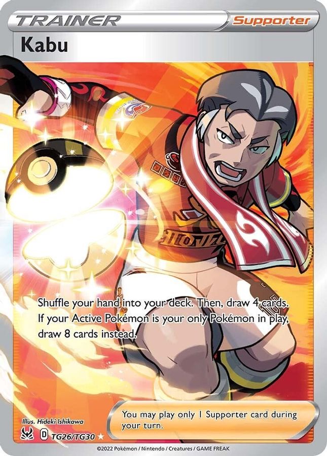 Buy Pokemon cards Australia - Kabu TG26/TG30 - Premium Raw Card from Monster Mart - Pokémon Card Emporium - Shop now at Monster Mart - Pokémon Cards Australia. Lost Origin, Trainer, Trainer Gallery