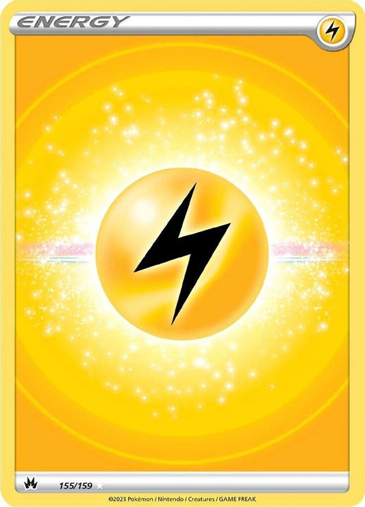 Buy Pokemon cards Australia - Lightning Energy Texture 155/159 - Premium Raw Card from Monster Mart - Pokémon Card Emporium - Shop now at Monster Mart - Pokémon Cards Australia. Crown Zenith, Energy