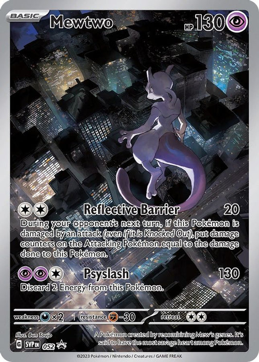 Buy Pokemon cards Australia - Mewtwo 052 - Premium Raw Card from Monster Mart - Pokémon Card Emporium - Shop now at Monster Mart - Pokémon Cards Australia. Promo