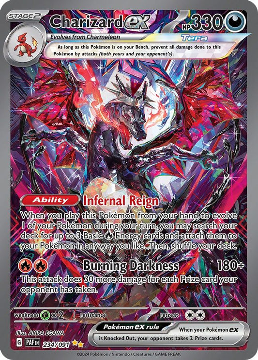 Buy Pokemon cards Australia - Charizard EX 234/091 - Premium Raw Card from Monster Mart - Pokémon Card Emporium - Shop now at Monster Mart - Pokémon Cards Australia. EX, New 18 Mar, Paldean Fates, Special Illustration Rare