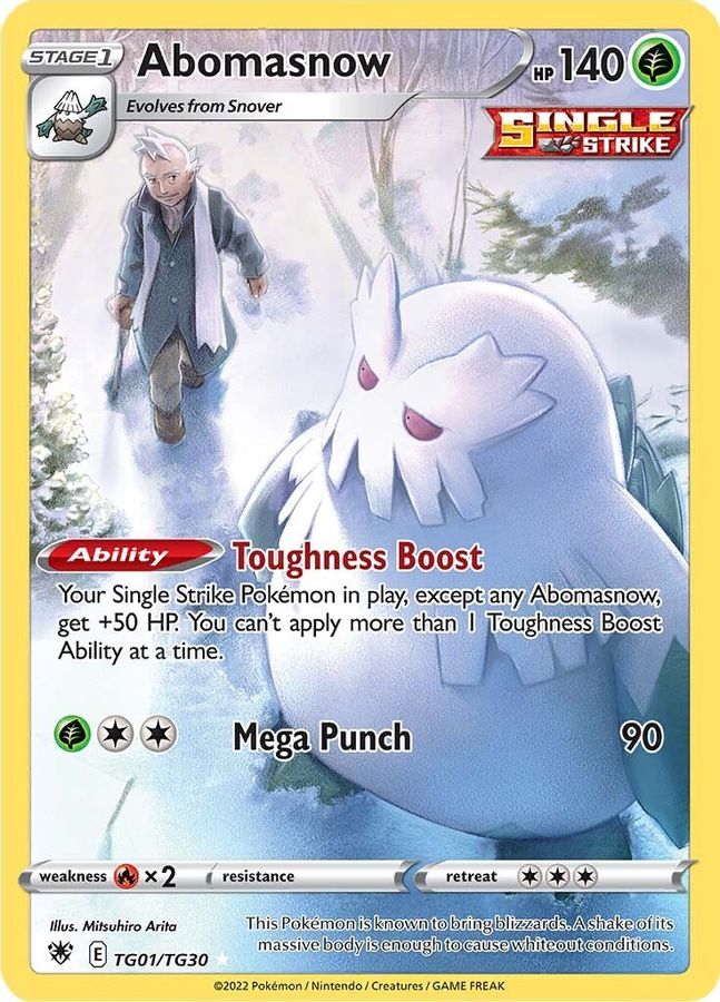 Abomasnow TG01/TG30 - Monster Mart - Pokémon Cards Australia