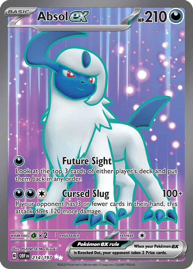 absol pokemon card GG16/GG70 Crown Zenith Galarian Gallery Ultra Rare * New * Absol EX 214/197 Raw Card