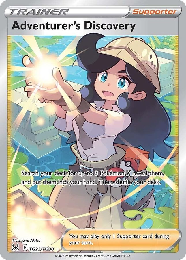 Adventurer's Discovery TG23/TG30 - Monster Mart - Pokémon Cards Australia