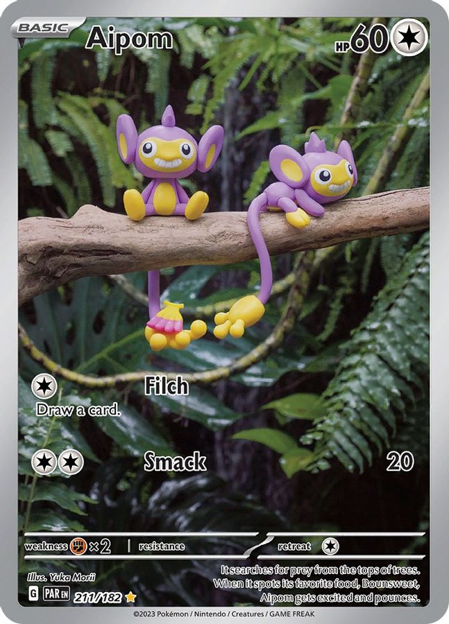 Aipom 211/182 - Monster Mart - Pokémon Cards Australia