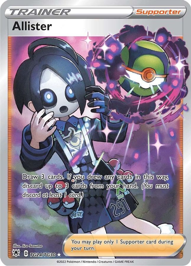 Allister TG24/TG30 - Monster Mart - Pokémon Cards Australia