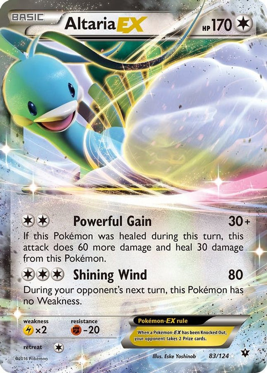 Altaria EX 83/124 - Monster Mart - Pokémon Cards Australia
