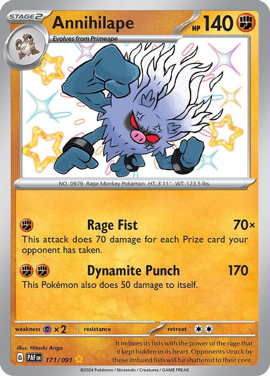 Annihilape 171/091 - Monster Mart - Pokémon Cards Australia